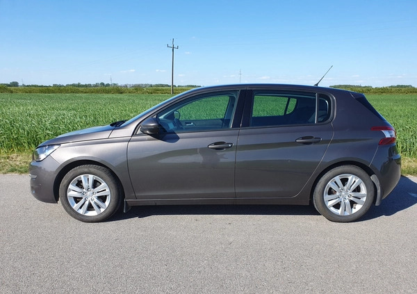 Peugeot 308 cena 29900 przebieg: 144400, rok produkcji 2016 z Łosice małe 191